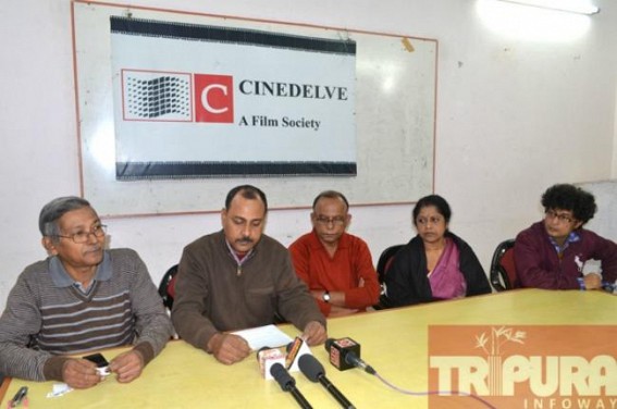 Cinedelve film society holds press meet, Agartala Film Festival to begin from December 25